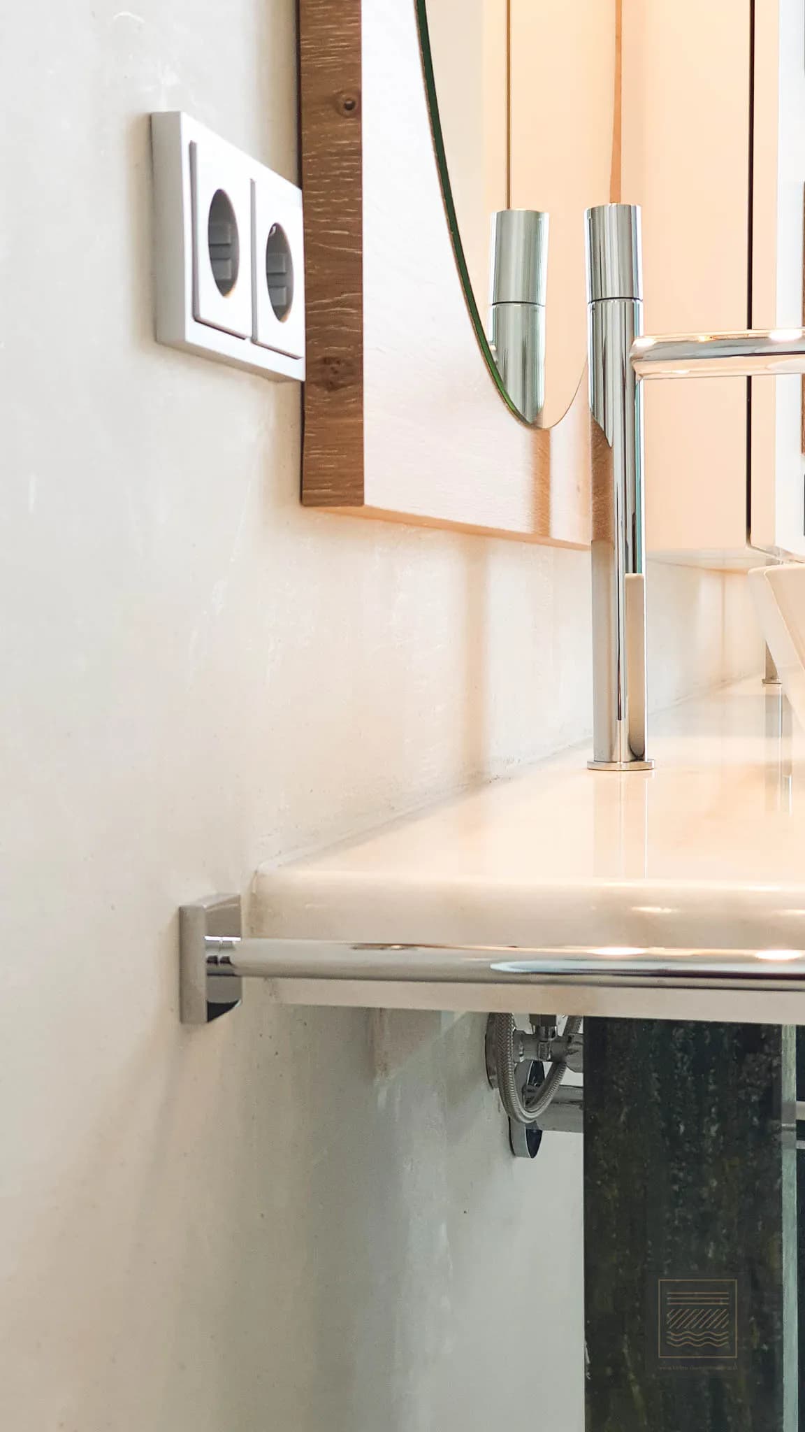 Kalkputz im Badezimmer 2