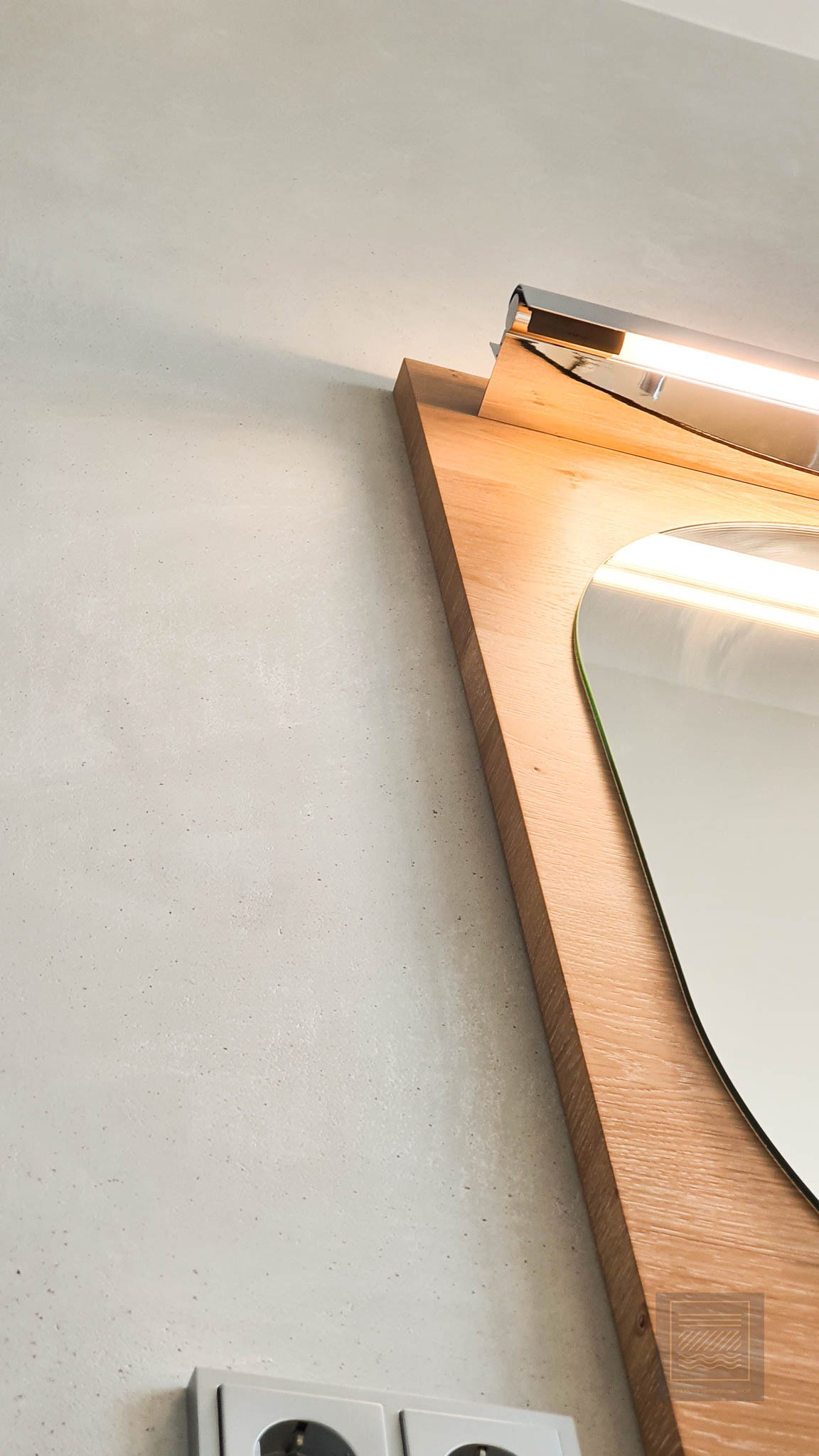 Kalkputz im Badezimmer