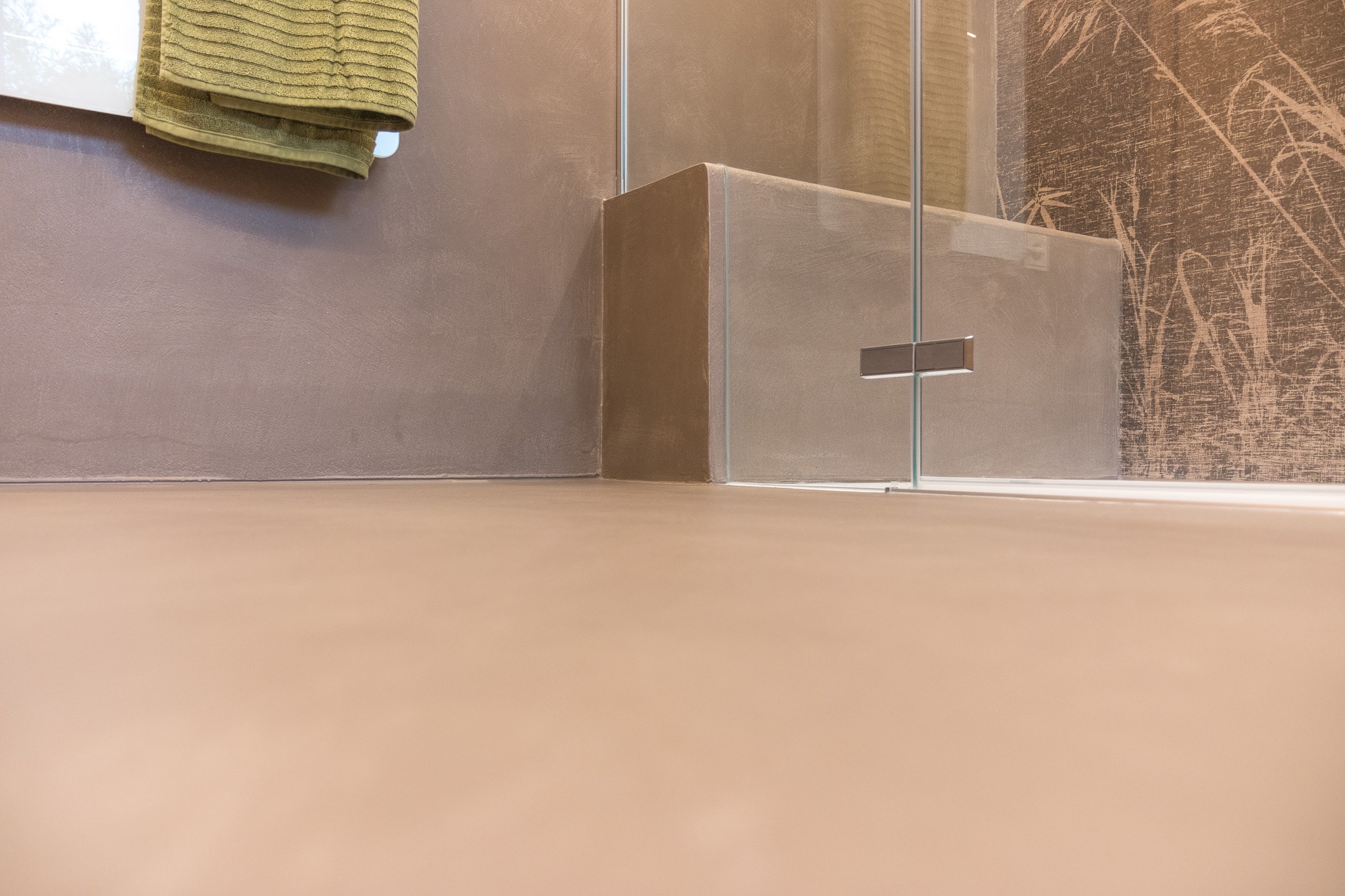 Fugenloses Bad - einfache Reinigung